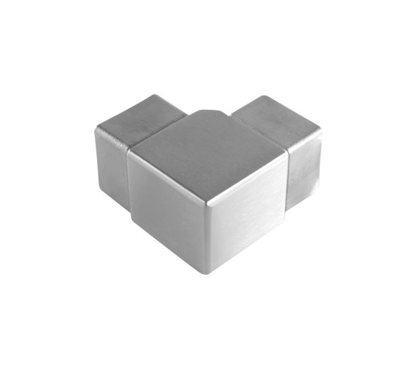 40x40x2 putken liitin 90°, AISI316