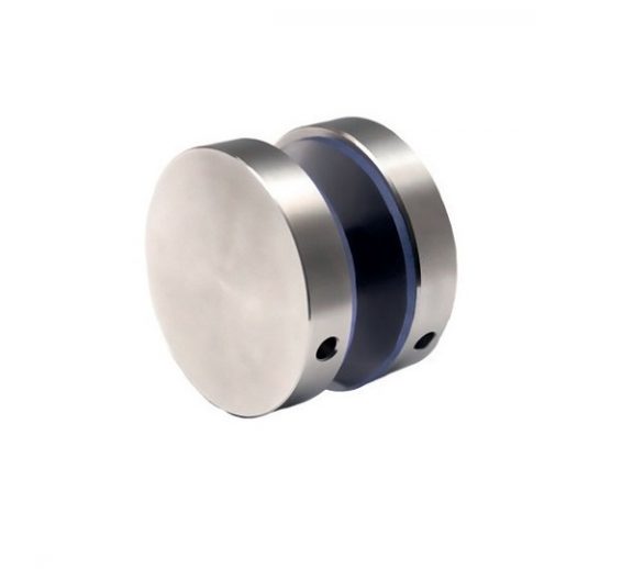 Pidäke lasien väliin Ø45, lasille 12-13.5mm, AISI304