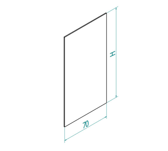 Päätypeite GPR3 profiilille