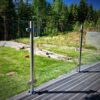 8mm kirkas karkaistu lasi
