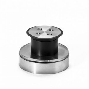 Lasisen porrasaskelman pistekiinnike, lasi 21.5mm, AISI316