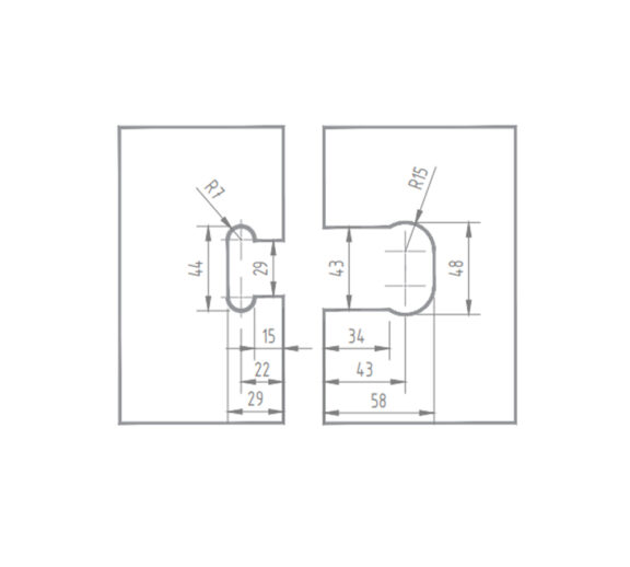 NORDX2_hinge_joonis_glass-cutout_v3-576x518-c.jpg Säädettävä lasioven sarana NordX, lasi-lasi, harjattu nikkeli