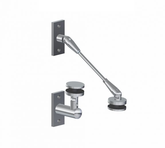 Varikatuse_hoidikute_komplekt_seinakinnitusplaatidega_v1-576x518-1.jpg RC1 lasikatoksen kiinnikkeet, vetotanko 1475mm, AISI316