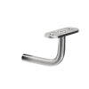 Käsijohdekannakkeen koukku, M8-kierre, sileä kannatin, AISI316