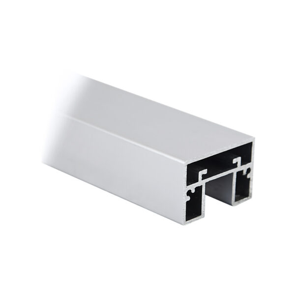 hr6040-r-1-01 Kantikas lasiurallinen 60x40mm käsijohdeprofiili, L=5m, raaka alumiini