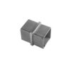 40x40x2 putken liitin 180°, AISI316