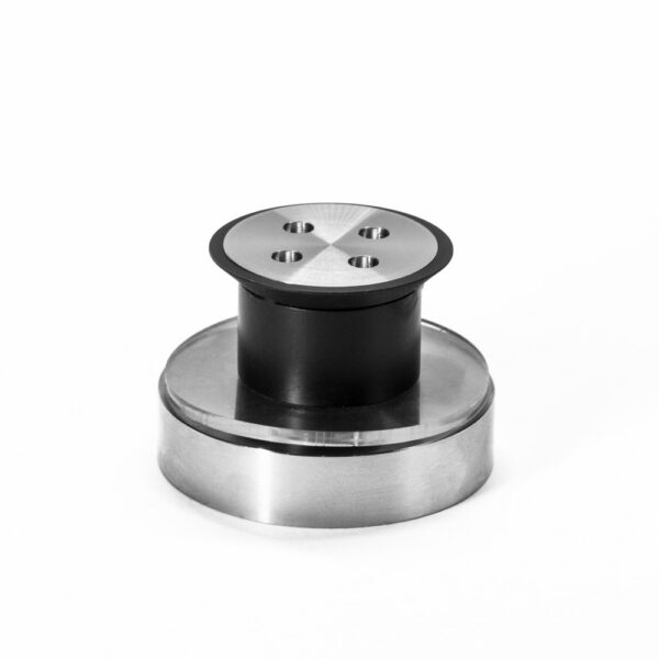 Lasisen porrasaskelman pistekiinnike, lasi 21.5mm, AISI316