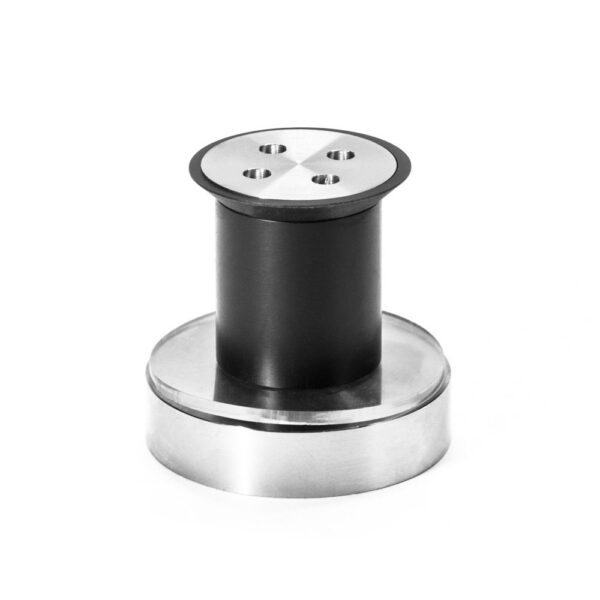 Lasisen porrasaskelman pistekiinnike, lasi 33mm, AISI316