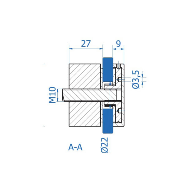 R-Square, harjattu AISI316